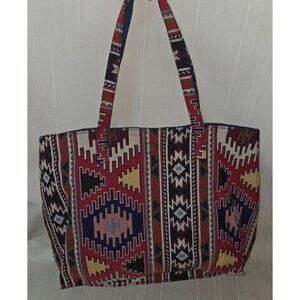Ash & Sara Tapestry Large  tote NEW, No tag